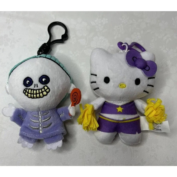 Sanrio Other - Hello Kitty And Nightmare Before Christmas Keychain